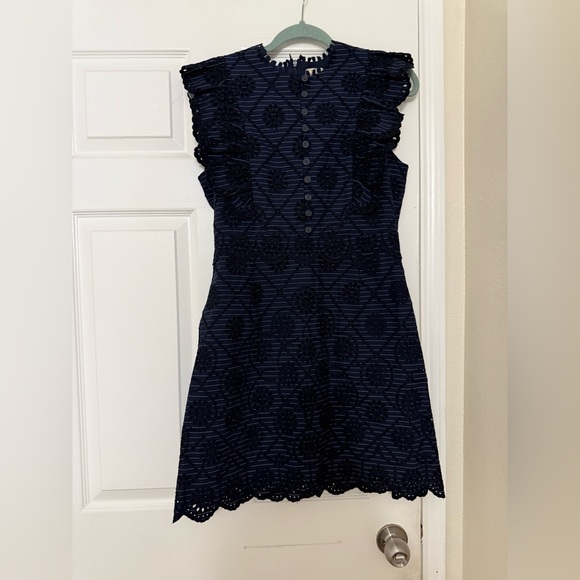 SEA New York Dasha eyelet mini dress - Picture 2 of 14